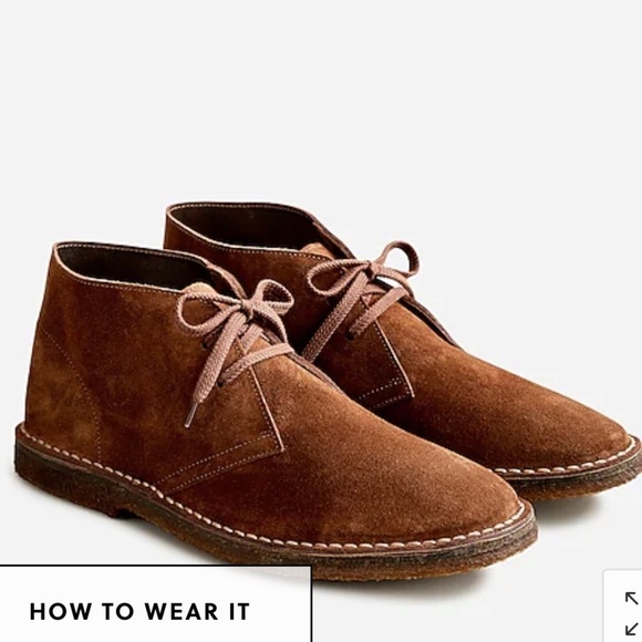 J Crew Unisex 1990 MacAlister boot in suede 79438 - Picture 1 of 6